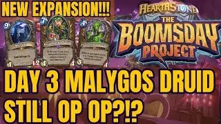 [THE BOOMSDAY PROJECT] IMPROVED MALYGOS DRUID WITH DREAMPETAL FLORIST, DAY 3 (HEARTHSTONE DECK)