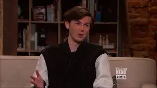 Talking Dead - Chandler Riggs on his last day on the set
