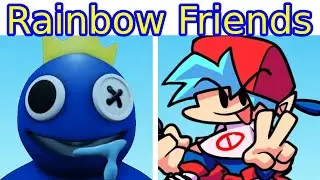 Friday Night Funkin' - Blue - FNF MODS [VERY HARD] (Rainbow Friends)