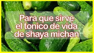 para que sirve el tonico de vida de shaya michan.Jugo tonico de la Vida. Yanet Ramirez Naturismo