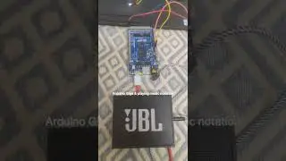 arduino giga r1 playing music notation 