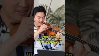 Violin vs Flute #raychen #paganini @RayChenViolinist