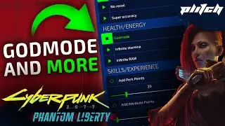 💥CYBERPUNK 2077 - PHANTOM LIBERTY Cheats💥: GODMODE, ADD PERK POINTS, ... | Trainer by PLITCH