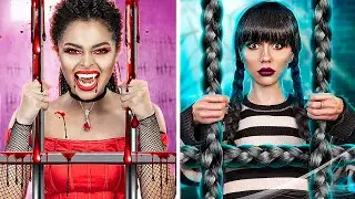 Как стать вампиром в тюрьме! Из Уэнсдей Аддамс в популярного вампира!