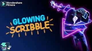 FILMORA 11 | HOW TO GLOWING NEON SCRIBBLE EFFECT FOR MUSIC VIDEOS | NEON LINE GLOW ANIMATION [HINDI]