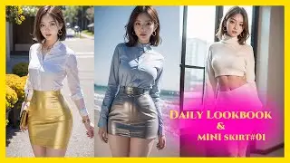 [4K AI] AI Lookbook | MINI SKIRT#01