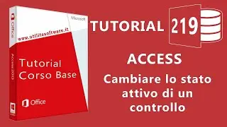 Access: Cambiare lo stato attivo da un controllo - Tutorial 219