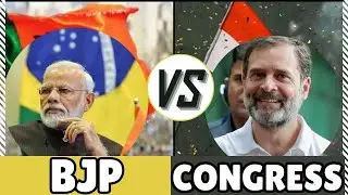 BJP vs Congress Full comparison 2024-Indian National congress vs Bhartiya janta party Comparison 😵