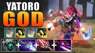 TS.YATOROGOD ULTA AGGRESSIVE Hard Carry SLARK!!  I 7.32c Dota 2 Top Rank Gameplay