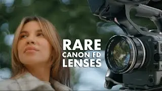 Rare Canon FD Lens Testing on Sony Fx6