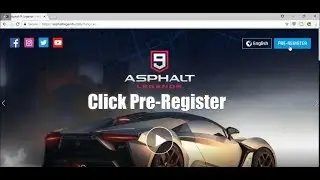 Pre-Register Asphalt 9 Legends  |  Get Asphalt 9 first