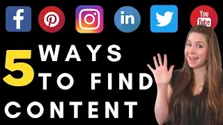 How To Find CONTENT IDEAS For Social Media (CREATIVE CONTENT IDEAS)