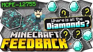 Minecraft Bedrock - WHERE ARE THE DIAMONDS ?  ✅1.17 ✅ 🐛  BugLog #127-555