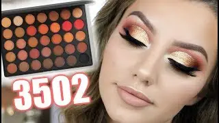 NEW MORPHE 35O2 PALETTE TUTORIAL | Jazzi Filipek