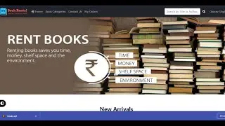 Library Management System (Book Renting) in PHP. -Starsite programmers