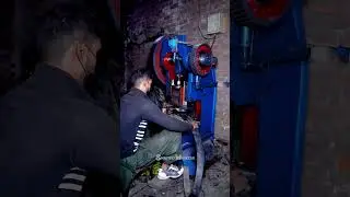 Recycling Tires: The Making of Bike Drum Rubber 🏍️🛠️ Watch now!