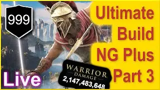 🔴 Assassins Creed Odyssey - Ultimate New Game Plus - Atlantis with 2 Billion Damage Build - Part 3