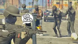 These GTA THUGS Called Me Out In Freemode - GTA 5 Online