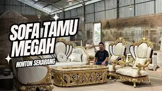 SOFA TAMU APA INI KOK SEMEGAH INI??