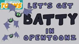 🎃 October Special: Rig & Animate a Bat in OpenToonz