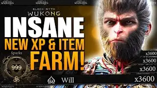 Insane NEW XP, WILL & SPARKS Farm // How To Level UP Fast // Black Myth Wukong - New Exp Farm Guide
