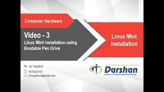 Install Linux Mint using Bootable Pen Drive