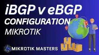 MikroTik BGP Setup eBGP vs iBGP  Route Redistribution & Route Reflector Explained