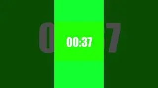 Countdown timer - 1 Minute #free #shorts #countdown #1minutevideo #greenscreen
