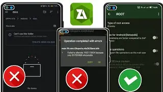 Zarchiver operation completed with errors problem ,operation completed with errors Fix😱Zarchiver All