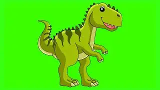 dinosaur no 4 green screen effect