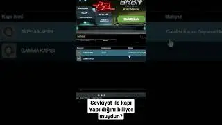 DARKORBİT SEVKİYAT ILE KAPI YAPILDIĞINI BİLİYORMUYDUN ? 