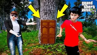 AJAN KIZ ATEŞ'İ GİZLİ AĞAÇ EVE GÖTÜRÜYOR! - GTA 5 ATEŞ'İN HAYATI