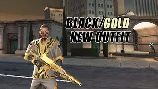 New Black Gold Outfit Golden Czar with New Gun Dripping Ichor & Eliminator Luxury | Gangstar Vegas