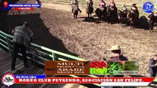 4TA SERIE LIBRE, RODEO CLUB RODEO CLUB PUTAENDO, ASOCIACION SAN FELIPE, MEDIALUNA SANTA MARIARA