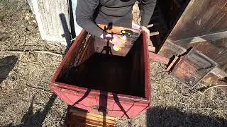 Подготовка ульев весной.