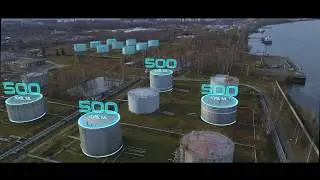 Имиджевое видео нефтебазы топливной компании Руспетрол