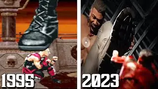 Jax Klassic Boot Fatality Comparison in Mortal Kombat! (1995-2023)