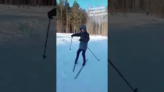 Как правильно делать разворот на 180° на лыжах