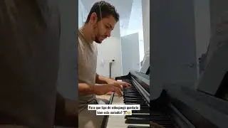 Cuando intento tocar el piano 🎹 🤦‍♂️ (hice esta melodía hacen uno 10 años)