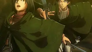 Levi DESTROYS Female Titan And Saves Mikasa - Attack On Titan 2 Game (4K60fps)