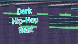 *EASY* Dark Hip-Hop beat with Cymatics' melodies | FL Studio