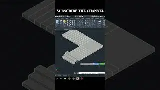3D Stairs AutoCAD