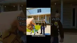 He hit everything BUT the house 😭