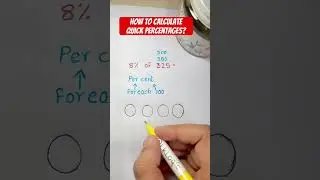 Quick Percentages Part - 3