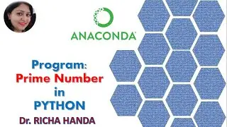 Prime Number identification in Python