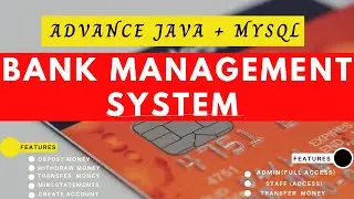 Bank Management System in Java + MySQL | NetBeans | Advance Java Products |