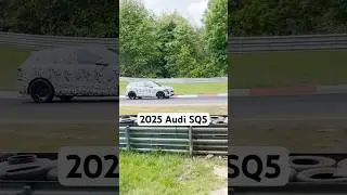 2025 Audi SQ5 prototype spied at Nurburgring 