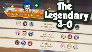 The LEGENDARY Heated Battle Mode 3-0 | Genshin Impact TCG