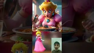 There's a mouse in Team Mario's food 