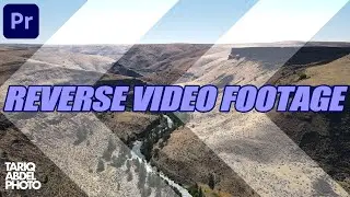 HOW TO REVERSE VIDEO IN PREMIERE PRO | Drone Revealing shot ⏪